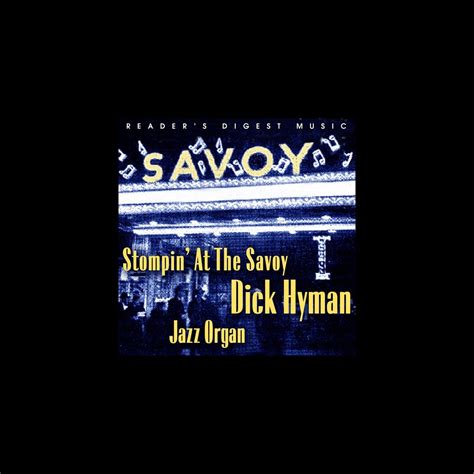 ‎readers Digest Music Stompin At The Savoy Dick Hyman Jazz Organ Album By Dick Hyman