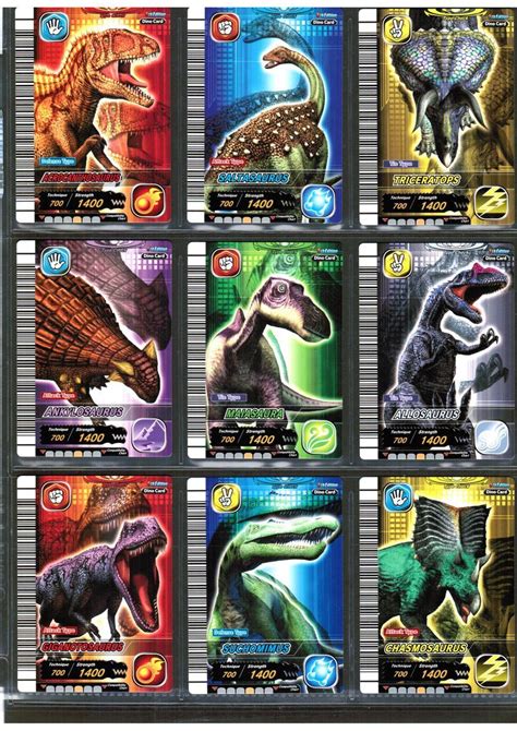 Ver más ideas sobre dino rey cartas, dino, cartas. Dinosaur King Sega 5th Ed Set of 24 Dino Cards 15 to 38 as ...