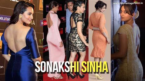 Sonakshi Sinhas Backless Photos In Super Hot Sexy Dresses Backshow