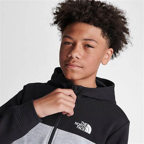 Boys The North Face Tech Full Zip Hoodie Finish Line
