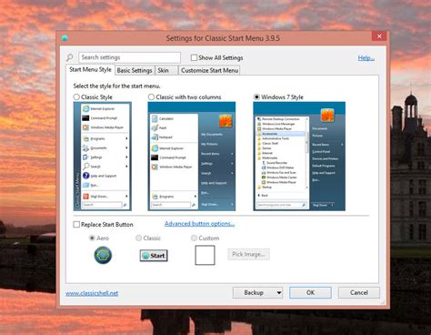 Get The Start Menu Back In Windows 81 Rtm With Classic Shell