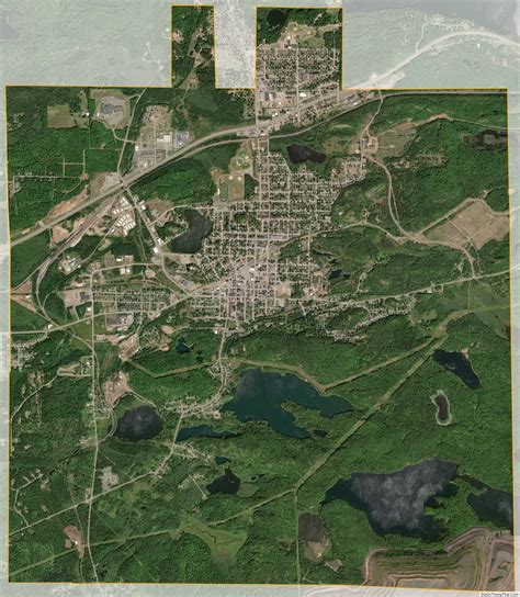 Map Of Ishpeming City