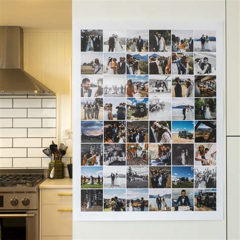 4x3 Collage Posters All Your Favourite Photos In A Clean Grid Fine
