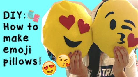 Diy How To Make Emoji Pillows Youtube