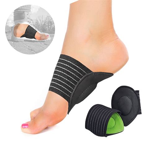 Foot Arch Supports 2 Plantar Cushion Aids Fasciit Fallen Heel Pain