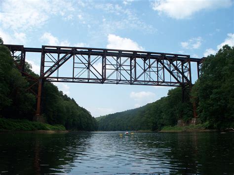 Industrial History Conrailnycfranklin And Clearfield Trestle Over