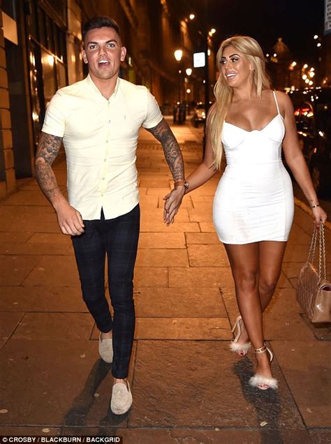 Chloe Ferry Enjoys A Date With Geordie Shores Sam Gowland Daily Mail