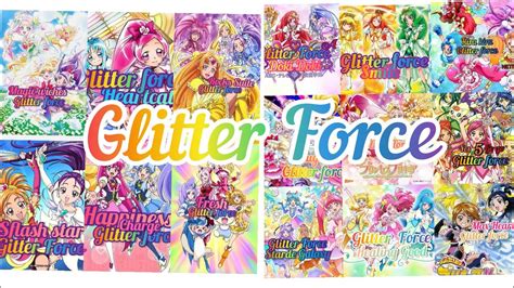 Glitter Force Todos Los Openingsno Oficialprecure Youtube