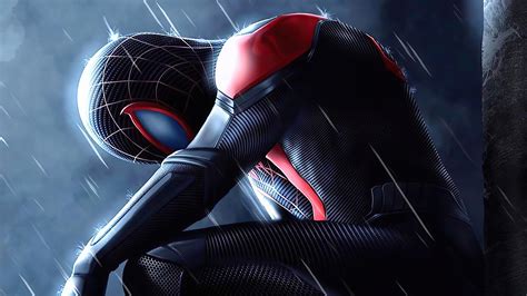 Spider Man In Rain 4k Wallpaperhd Superheroes Wallpapers4k Wallpapers