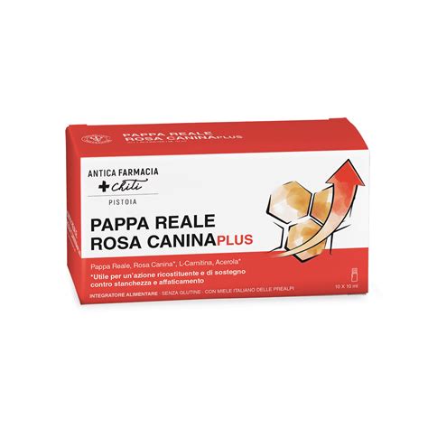 Pappa Reale E Rosa Canina Plus Antica Farmacia Chiti 10 Flaconcini