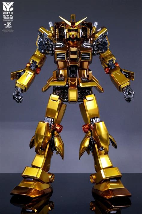 Pg 160 Rx 78 2 Gundam Gold Plated Painted Build