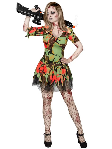 Déguisement militaire zombie femme Halloween Deguise toi achat de