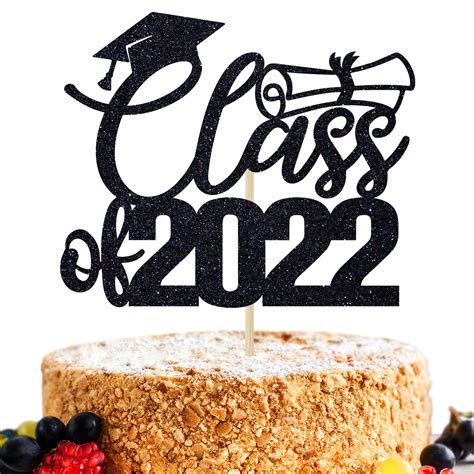 Buy Class Of 2022 Cake Topper Happy Graduation Cake Topper Congrats