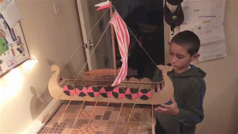How To Make A Viking Long Boat How To Build A Boat With Recycled