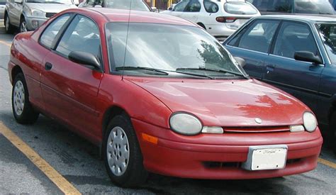 1995 Dodge Neon Highline Coupe 20l Manual