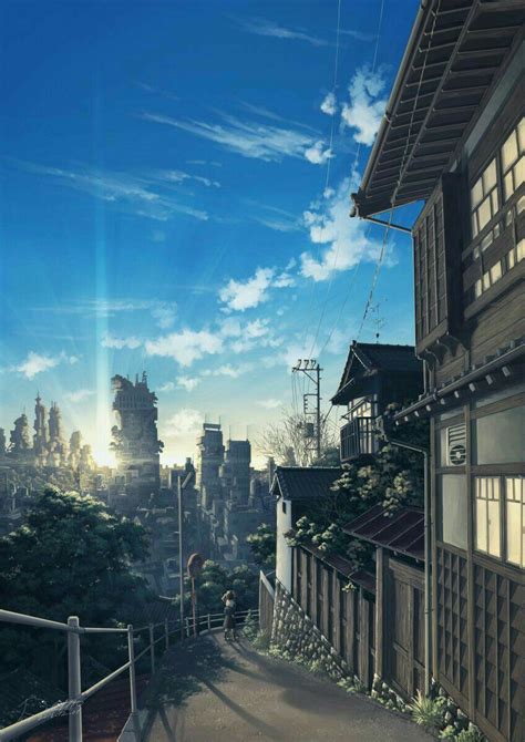Fantasy Anime Japan Fantasy Places Fantasy World Anime Scenery