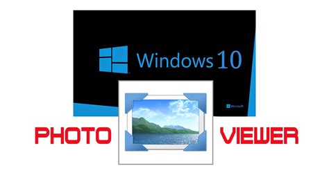 Install Windows Photo Viewer In Windows 10 Youtube