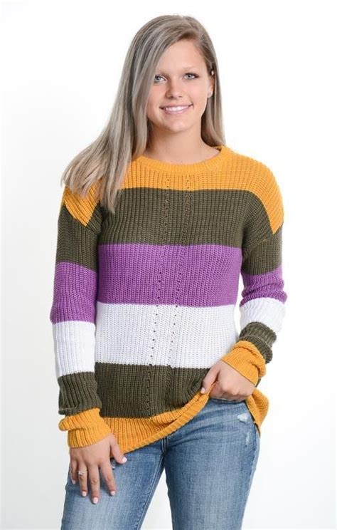 Color Block Sweater Sweaters Color Block