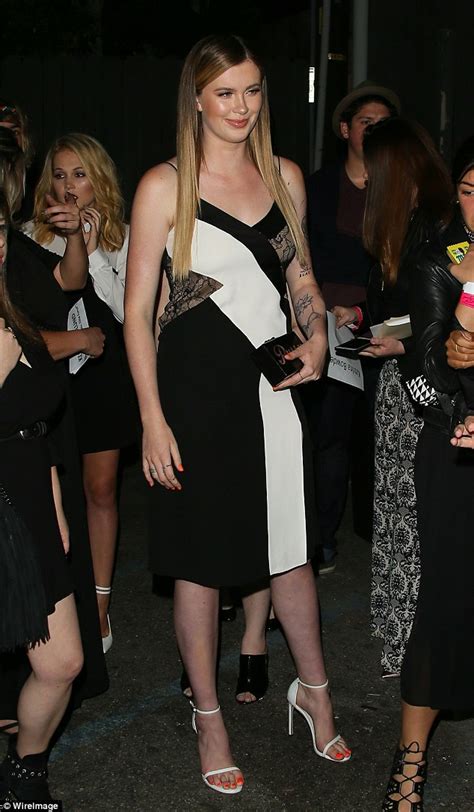 Alec Baldwins Daughter Ireland Stuns During Nylon Party In Hollywood