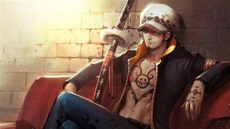 Trafalgar D Water Law One Piece Anime 3840x2160 4k Wallpaper