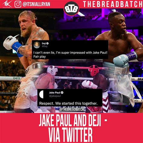 TheBreadBatch On Twitter Jake Paul Deji