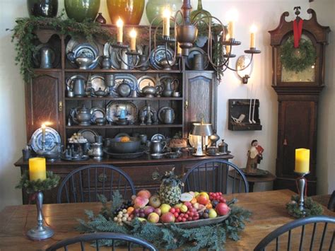 Country home decorating ideas for different decorating styles. Eye For Design: Decorating In The Primitive Colonial Style