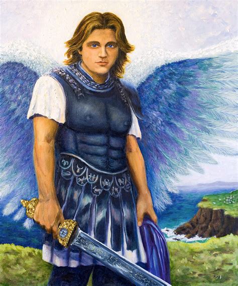 St Michael The Archangel Painting By Patty Kay Hall