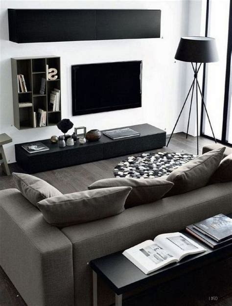 8 Minimalist Living Rooms With Masculine Feel For Small Space - Talkdecor