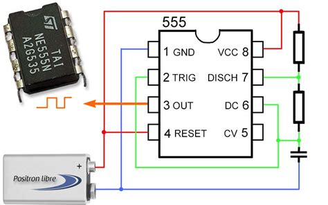 Ne555 Circuit Intégré Pour Temporisation électronique