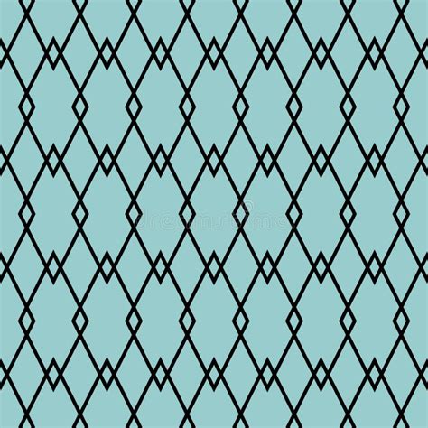 Tile Vector Pattern Or Mint Green And Black Wallpaper Background Stock