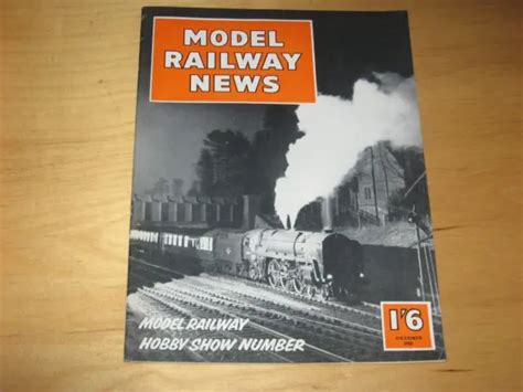 Model Railway News Magazine October 1958 Mint 147 Picclick