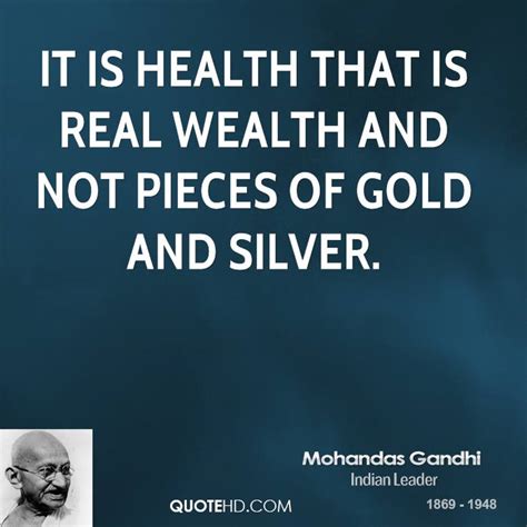 Gandhi Quotes About Health Quotesgram