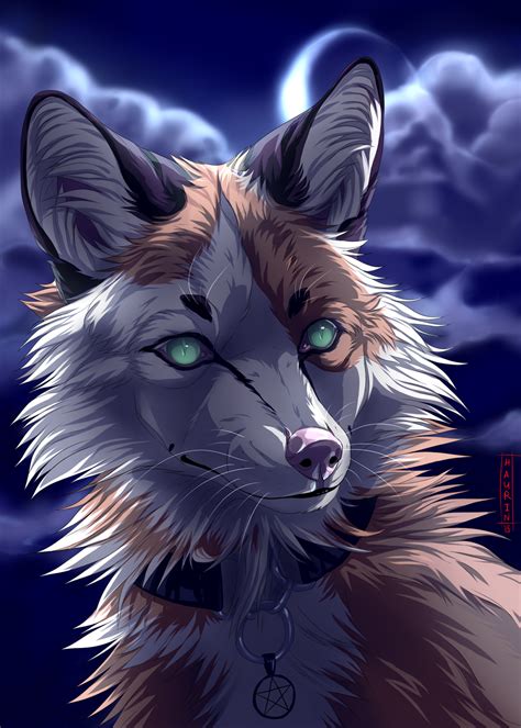 Wolf Fox Hybrid Anime
