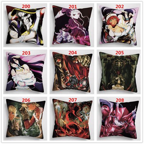 Overlord Albedo Pillow Case Cover Cushion Free Shipping