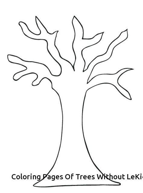 Bare Tree Coloring Page At Free Printable Colorings