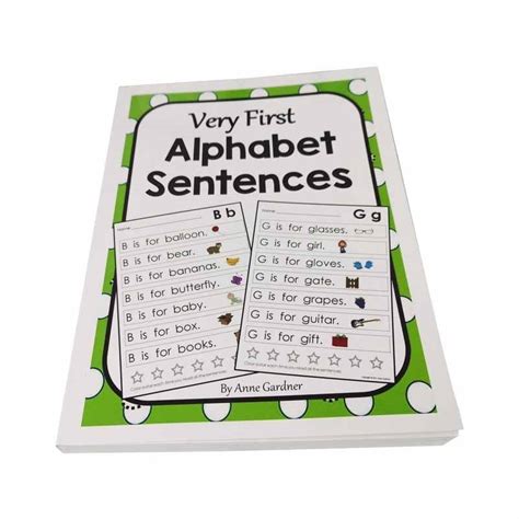 Very First Alphabet Sentences Guided Reading