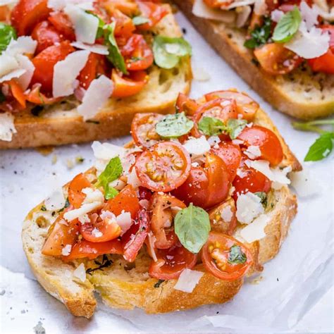 Garlic Tomato Bruschetta Bread So Good Healthy Fitness Meals