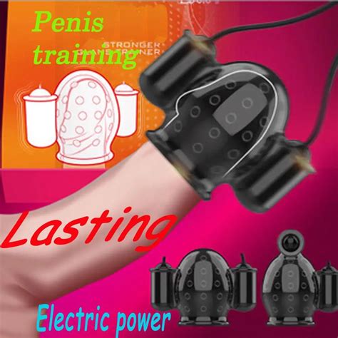 Mastubators Mens Vibration Masturbation Penile Trainer Large Lasting