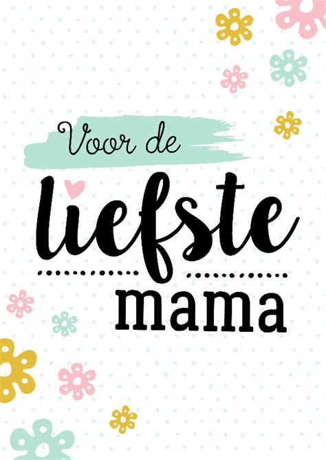 Makkelijk zelf maken leuke illustraties direct online verzenden. Moederdag kaart bloemen stippen | Kaartje2go