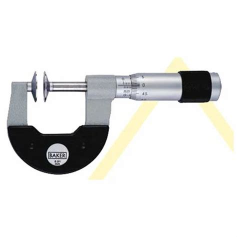 Ina1 Nd Baker Inc 25 Nd External Disk Micrometer At Rs 7650piece In Mumbai