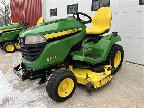 2020 John Deere X590 Garden Tractor 48 Deck 428 Hours Warranty 7999