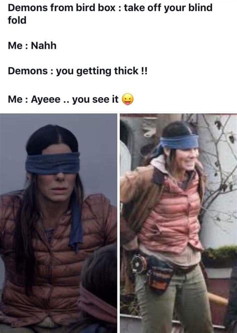 bird box memes are hot right now r comedycemetery