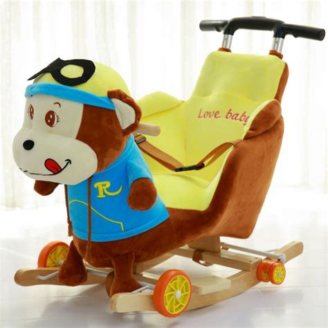 It comes in a variety of designs and even some are automatic swing chairs for baby. Children Rocking Horse Swing Chair Ride on Animal Toys Baby Rocking Chair with Music Baby ...
