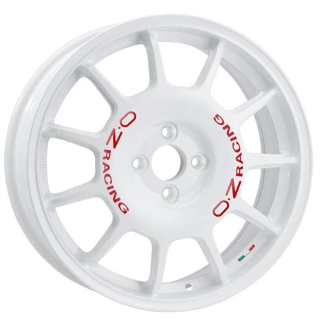 Oz Racing Leggenda White Red Lettering Island Wheel And Tyre Centre