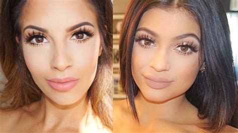 Everyday Kylie Jenner Inspired Make Up Tutorial Kylie Jenner Eye Makeup Beauty Hacks Makeup