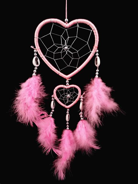 Free 2 Day Shipping Buy Handmade Heart Shaped Dream Catcher Car Or Wall Hanging Decor At