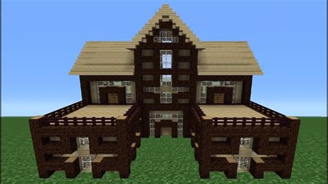 My absolute favorite style of house in minecraft. Minecraft Tutorial: How To Make A Wooden House - 3 - YouTube