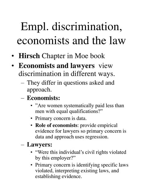 Ppt Wage Discrimination Mbas Powerpoint Presentation Free Download