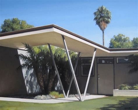 The Realism Of Danny Heller Mid Century Exterior Modern Carport Mid