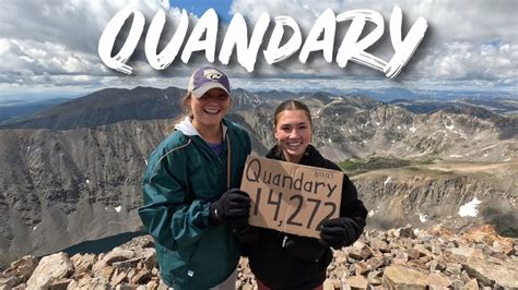 Quandary Peak Colorado 14er In 4k Youtube
